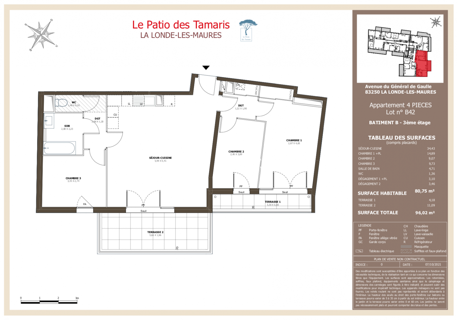 Image_5, Appartement, La Londe-les-Maures, ref :B42/LLLM/LNC
